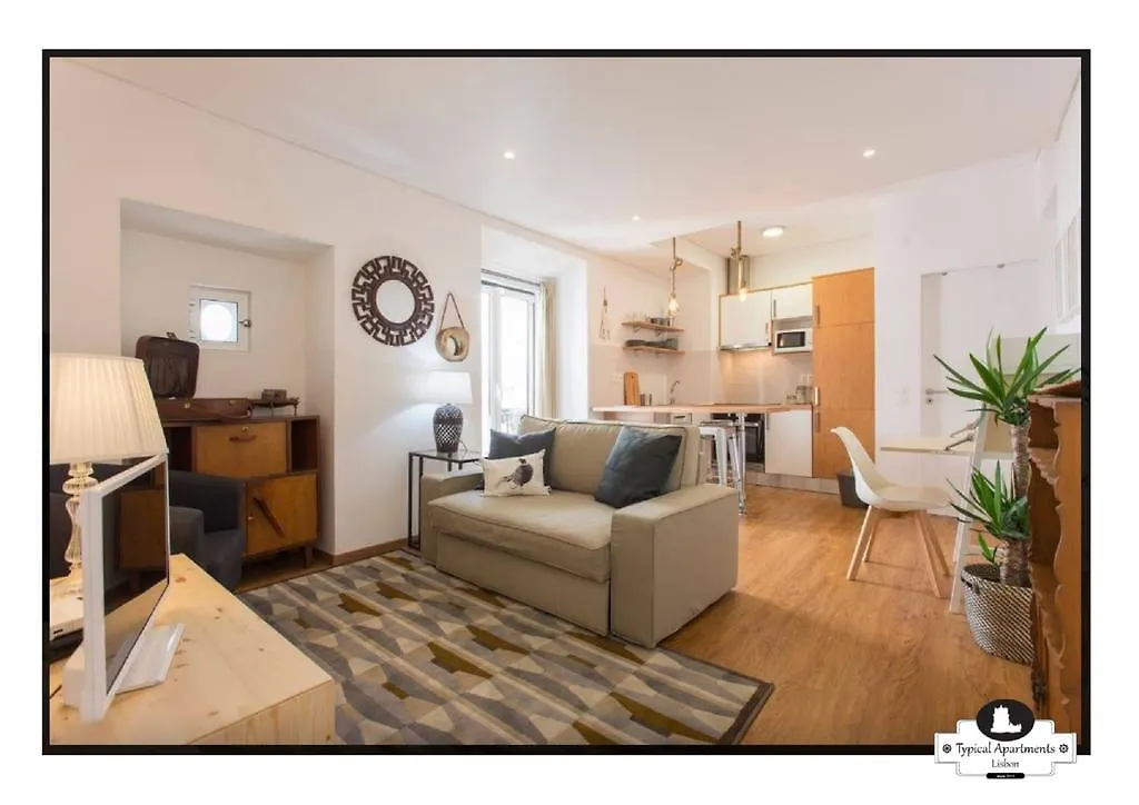 ליסבון Canto Do 28, Typical Apartment